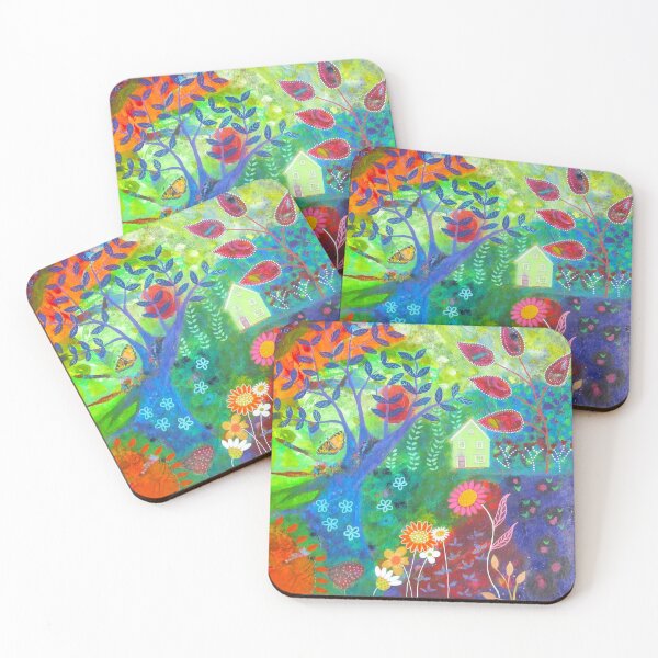 Item preview, Botanical Landscape with Cottage designed and sold by Jess Stride.