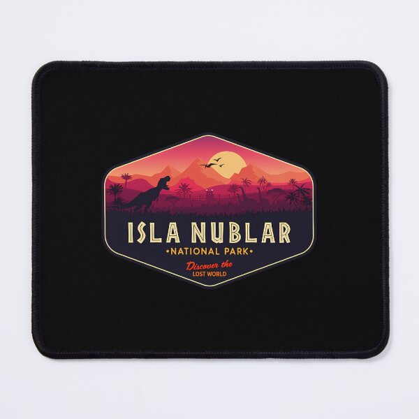 Item preview, Isla Nublar National Park Badge designed and sold by JACOBJULIA4.