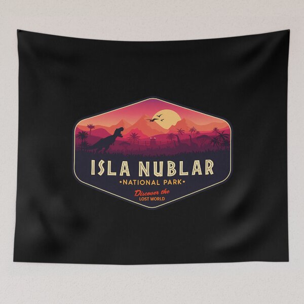 Item preview, Isla Nublar National Park Badge designed and sold by JACOBJULIA4.