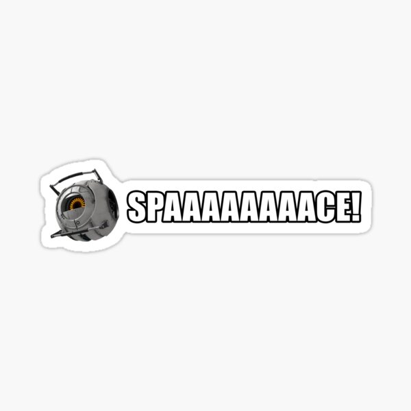 Spaaaaace! Sticker