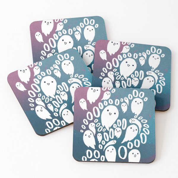Item preview, Spooky Ghosties designed and sold by Maike Vierkant - Connecting the Cute and the Nerdy.