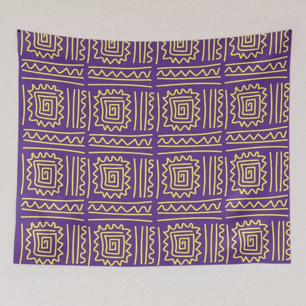 Item preview, Bogolan Africa pattern designed and sold by Wolagno.