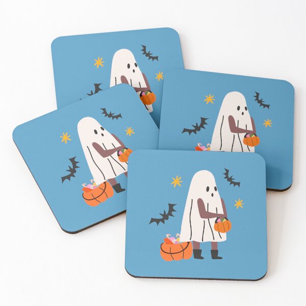 Item preview, Halloween ghost in retro 90s style designed and sold by Luamor.