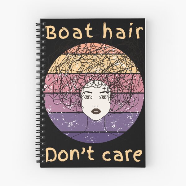 Item preview, Boat Hair Don't Care  designed and sold by JustJuJuDesigns.