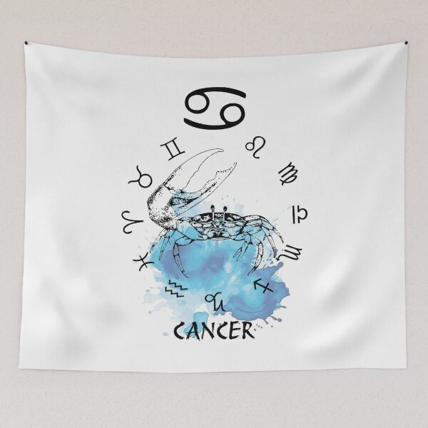 Item preview, Cancer Aura Horoscope Art designed and sold by Hori4on.