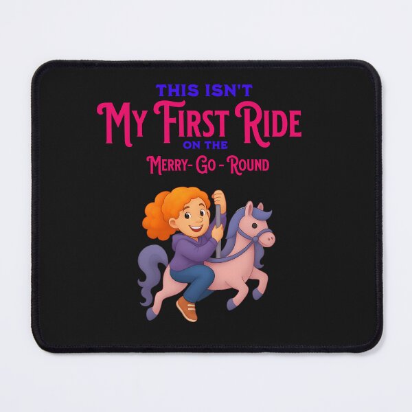 Item preview, This Isn't My First Ride" Merry-Go-Round designed and sold by ArtisticDesignsbyLinda.