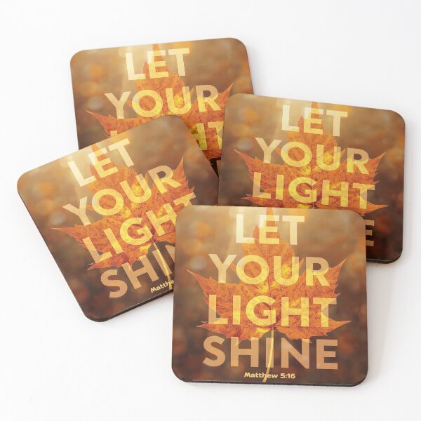Item preview, Let Your Light Shine Matthew 5:16 Bible - maple designed and sold by Ausra789.