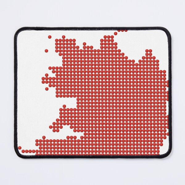 Item preview, Ireland Red Rhinestone designed and sold by TheIconSmith.