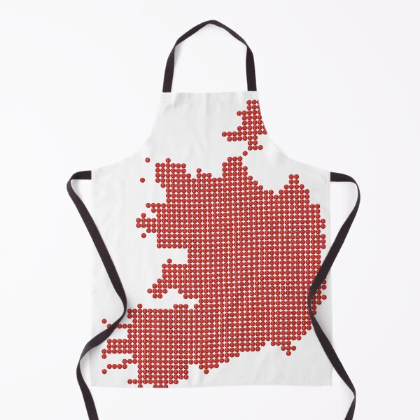 Item preview, Ireland Red Rhinestone designed and sold by TheIconSmith.