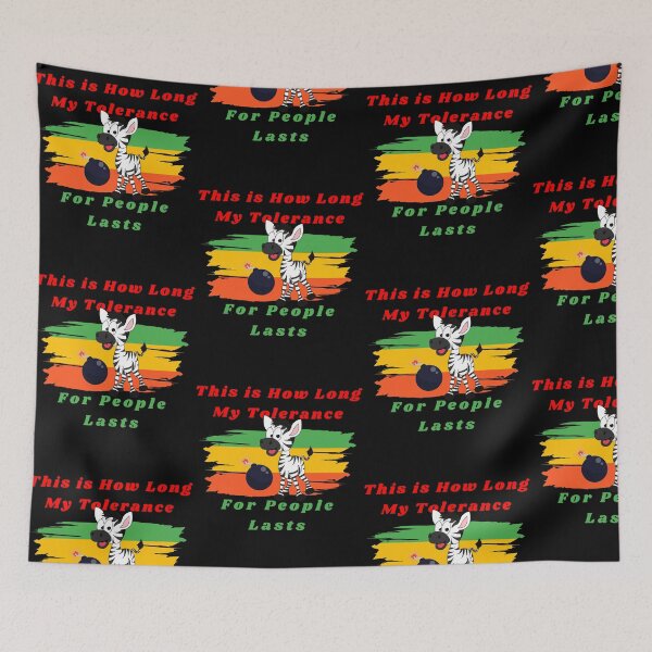 Item preview, Funny Zebra Meme – Rasta Colors Sarcastic Humor Design designed and sold by Lunaria Arts.