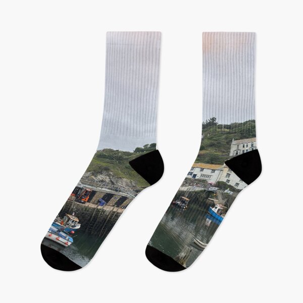 Item preview, Polperro Harbour designed and sold by Graz-Photos.