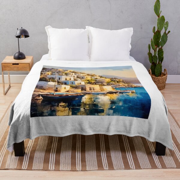 Item preview, Coastline Bodrum designed and sold by Island Art Studios.