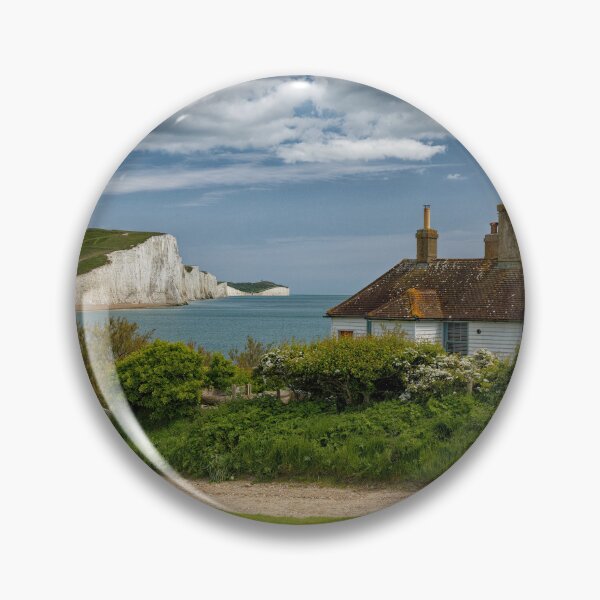 Item preview, The Seven Sisters at Cuckmere Haven in East Sussex England UK designed and sold by John Gilham - Landscape Photography.