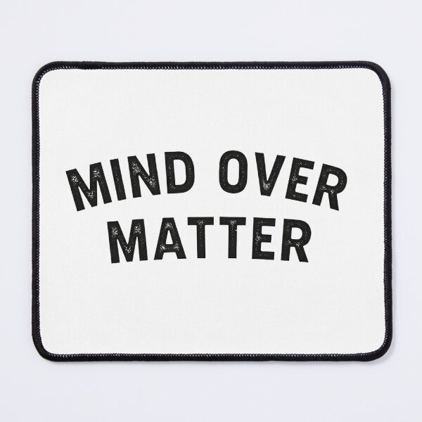 Item preview, Mind Over Matter – Vintage Motivation Tee designed and sold by MofazStyle.
