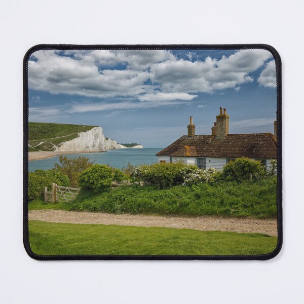 Item preview, The Seven Sisters at Cuckmere Haven in East Sussex England UK designed and sold by John Gilham - Landscape Photography.