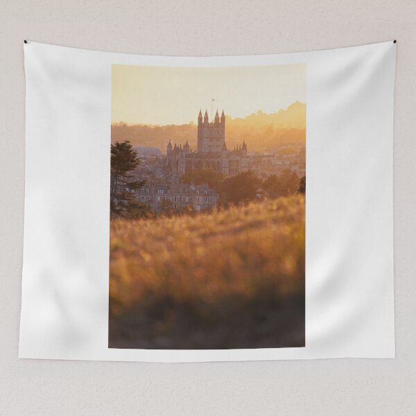 Item preview, Golden Evening Bath Abbey Cityscape from Bathwick fields designed and sold by duncan1980uk.