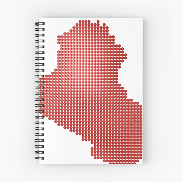 Item preview, Iraq Red Rhinestone designed and sold by TheIconSmith.