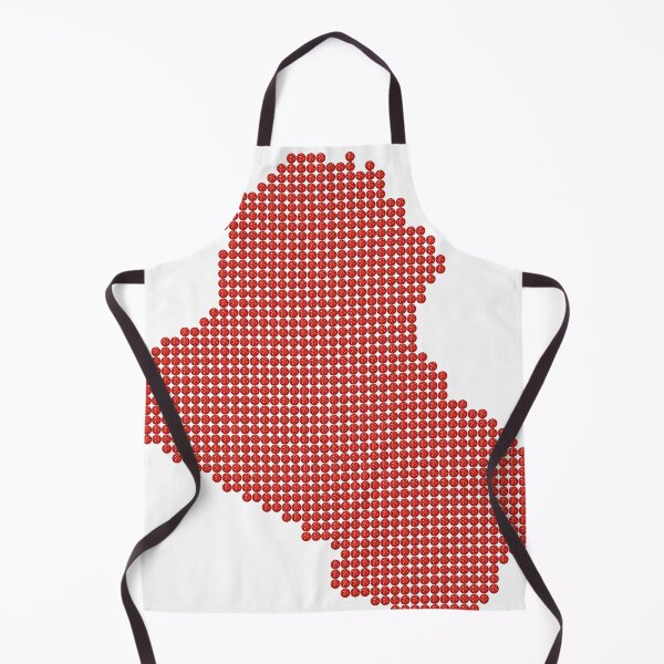 Item preview, Iraq Red Rhinestone designed and sold by TheIconSmith.