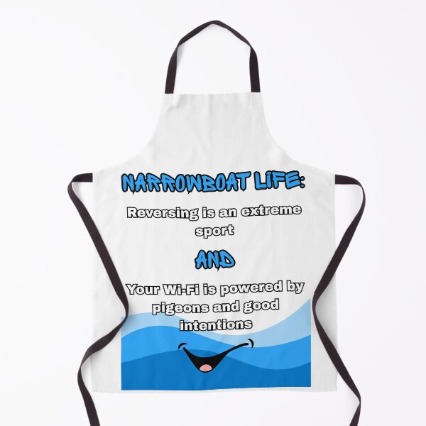 Artikelvorschau, Narrowboat Life, lustiges Slogan-Design entworfen und verkauft von JustJuJuDesigns.