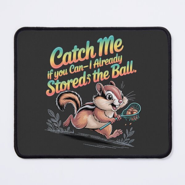 Item preview, chipmunk sports - funny chipmunk - chipmunk lover - chipmunk lacrosse - sarcastic sports - chipmunk workout  - chipmunk tennis - chipmunk - quirky chipmunk - nut lover designed and sold by JansenGS.