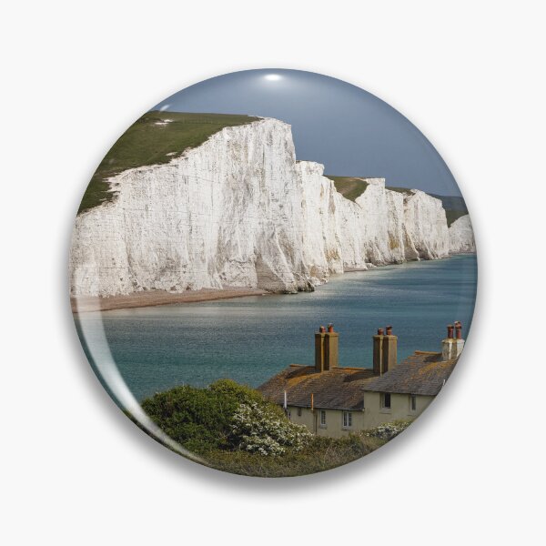 Item preview, The Seven Sisters at Cuckmere Haven in East Sussex England UK designed and sold by John Gilham - Landscape Photography.