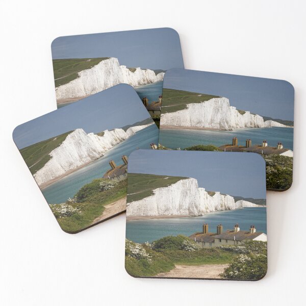 Item preview, The Seven Sisters at Cuckmere Haven in East Sussex England UK designed and sold by John Gilham - Landscape Photography.