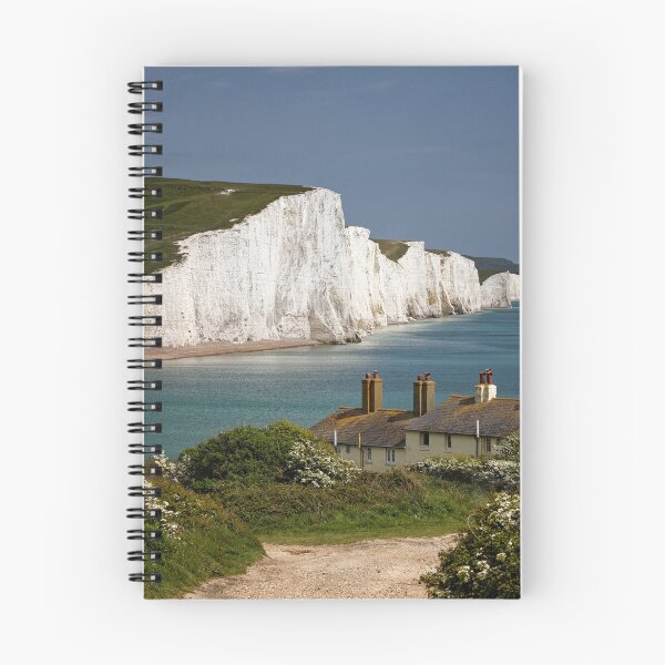 Item preview, The Seven Sisters at Cuckmere Haven in East Sussex England UK designed and sold by John Gilham - Landscape Photography.