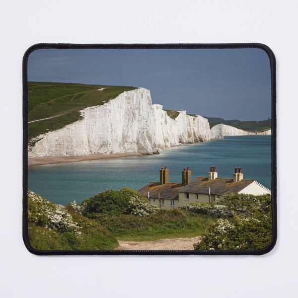 Item preview, The Seven Sisters at Cuckmere Haven in East Sussex England UK designed and sold by John Gilham - Landscape Photography.