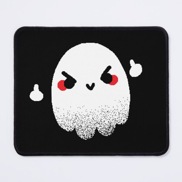 Item preview, Booya FU Pixel Ghost designed and sold by Maike Vierkant - Connecting the Cute and the Nerdy.