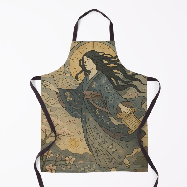 Artikelvorschau, Chrona – Weberin ewiger Fäden (Ukiyo-e-Stil) entworfen und verkauft von KMChronicles.