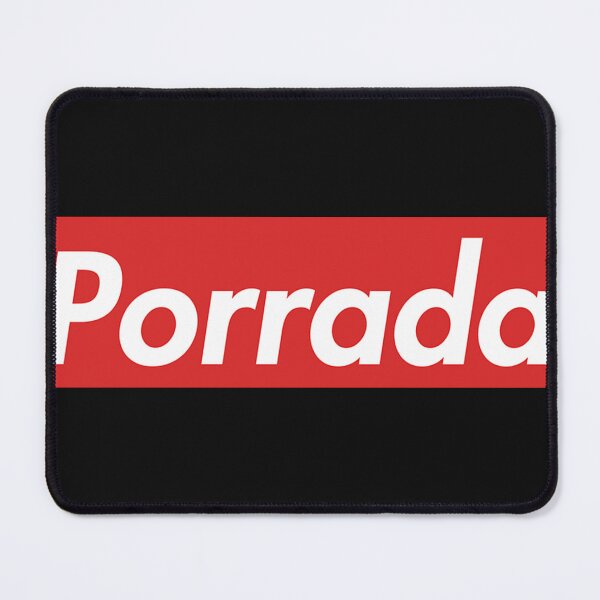 Item preview, Porrada Capitalised White On Red designed and sold by TiffanySouppa0.