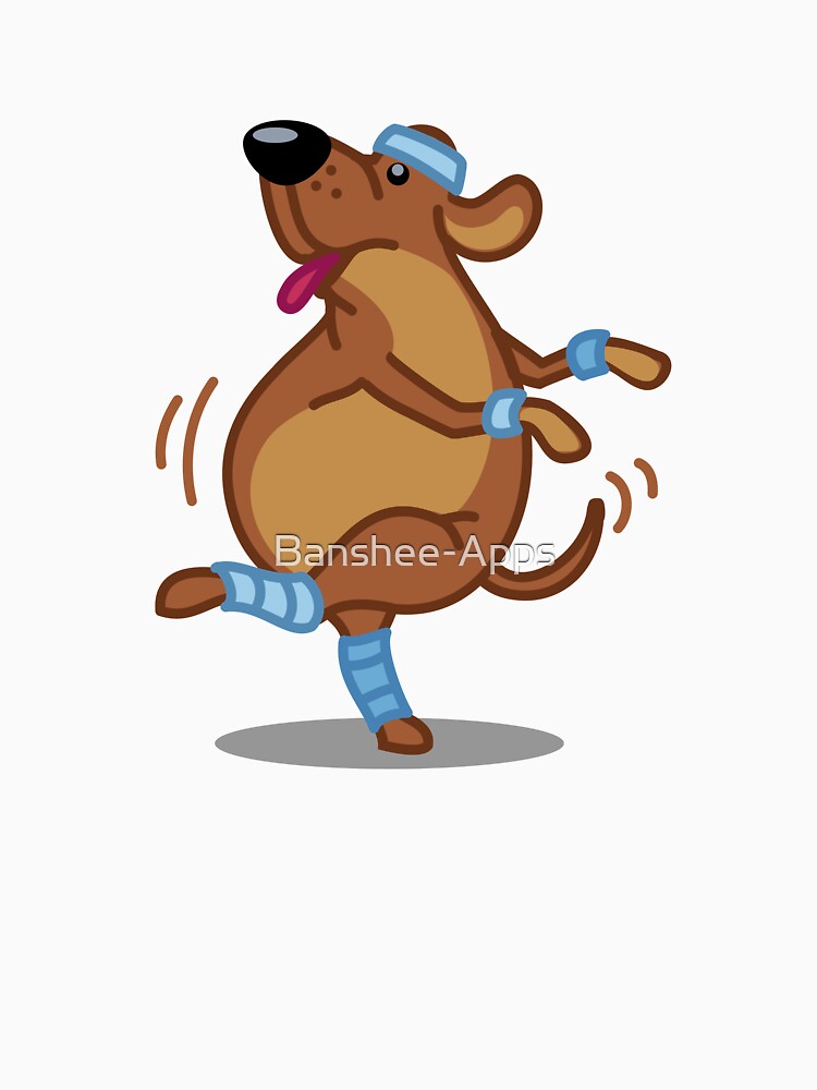 Funny Fitness Instructor Lab Dog Tshirt - Dog Gifts for Labrador Dog Lovers! by Banshee-Apps