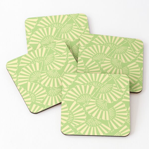 Item preview, Japanese hand fans - seamless vintage pattern designed and sold by Japan Design Prints.