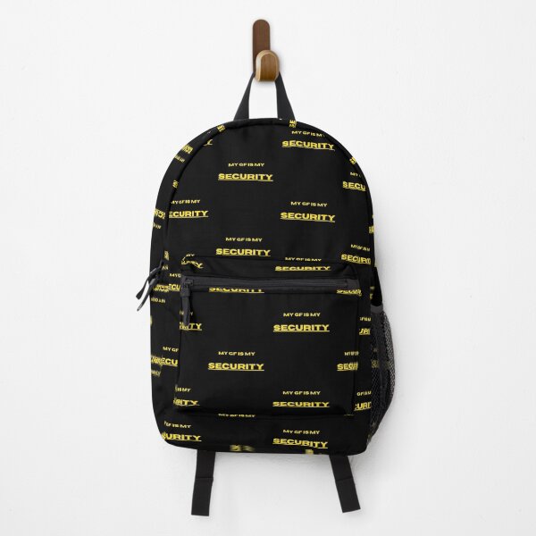 Item preview, My GF is my security funny quote hacker designed and sold by GeroZi.
