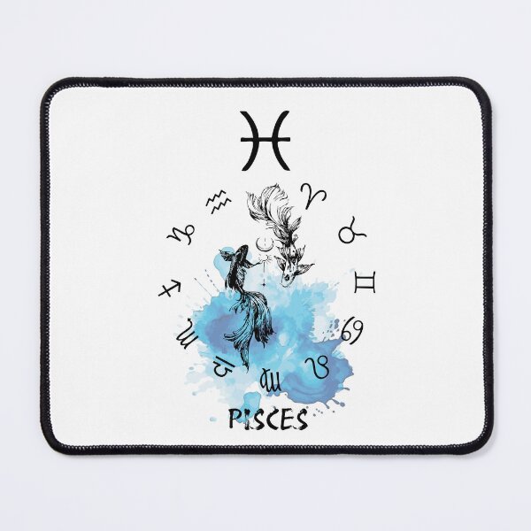Item preview, Pisces Aura Horoscope Art designed and sold by Hori4on.