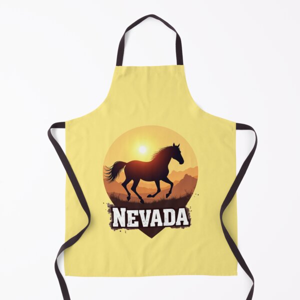 Item preview, Nevada Wild Horse – Desert Sunset Adventure Design designed and sold by TheRamesCo.