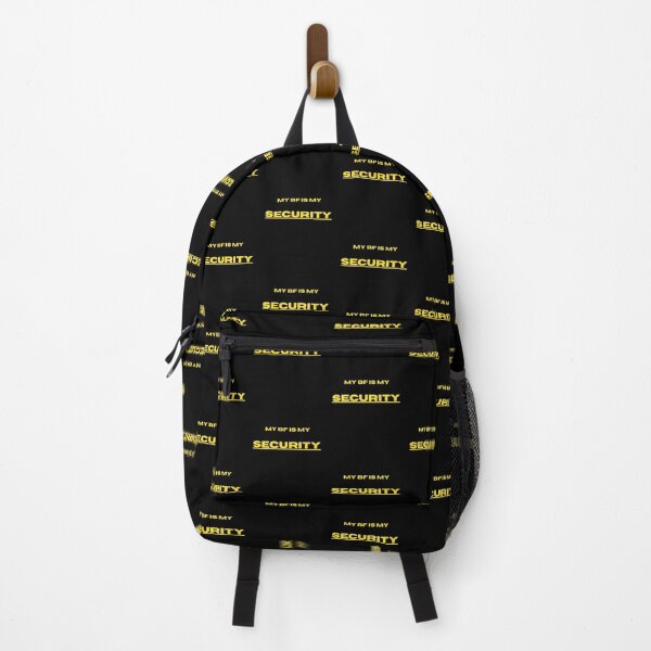 Item preview, My BF is my security funny quote hacker designed and sold by GeroZi.