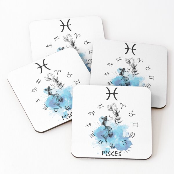 Artikelvorschau, Pisces Aura Horoscope Art entworfen und verkauft von Hori4on.