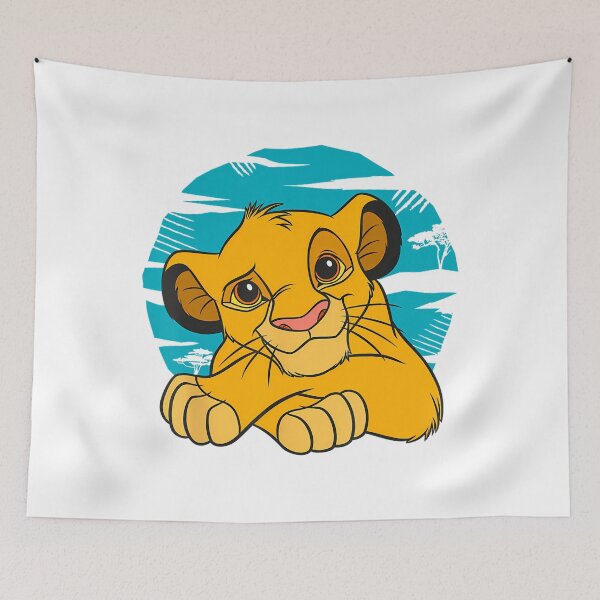 Item preview, Vintage Safari Lion Sunset Movies Family Cartoon designed and sold by Tail-Armstrong.