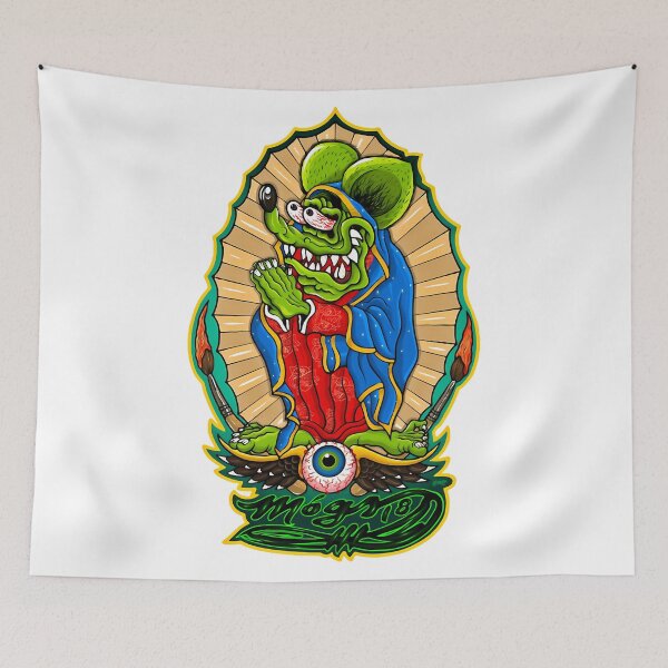 Item preview, Hot Vintage Cartoon Groovy Monster Rod Rat designed and sold by Kurt-Gigantic.