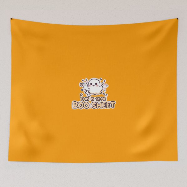 Item preview, This Is Some Boo Sheet | Funny Cute Halloween Ghost Design designed and sold by Eswa World | Store.