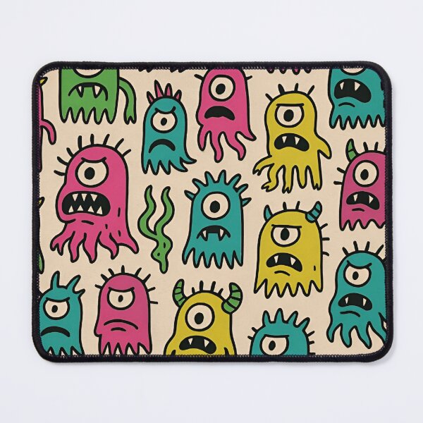 Item preview, Colorful Weird Monster Pattern designed and sold by BloomOfDesign.