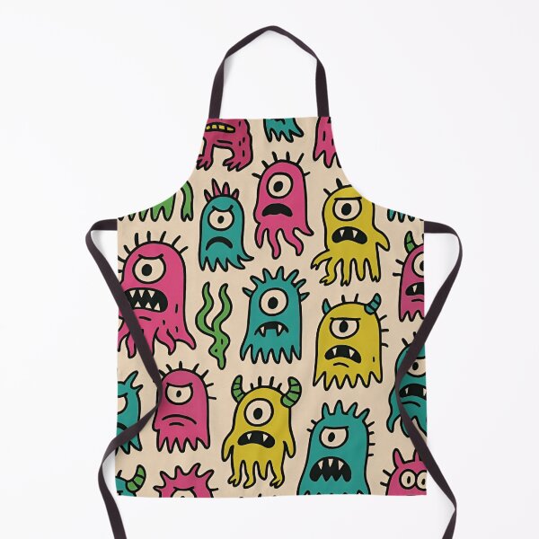 Item preview, Colorful Weird Monster Pattern designed and sold by BloomOfDesign.