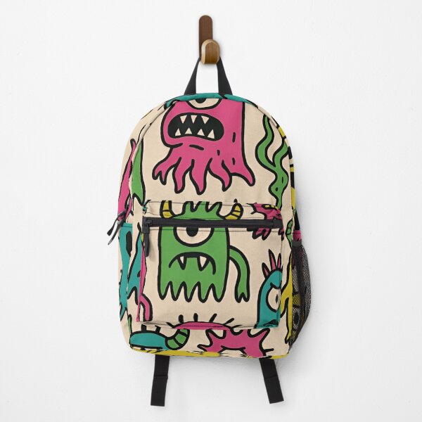Item preview, Colorful Weird Monster Pattern designed and sold by BloomOfDesign.