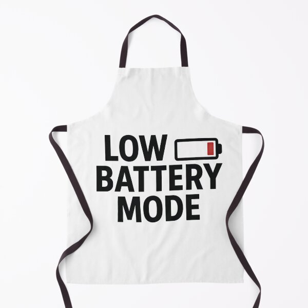 Item preview, Low Battery Mode Funny Quote Design designed and sold by Dogdogdesignsart .