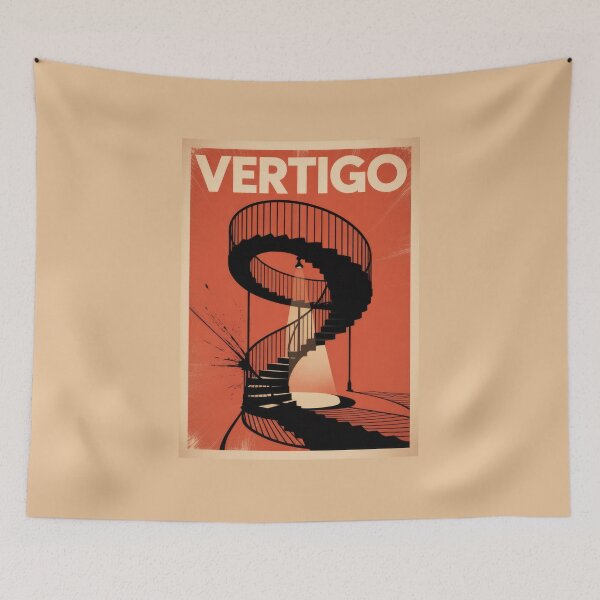 Item preview, Vertigo Minimalist Fan Art Poster designed and sold by Enea Kelo.