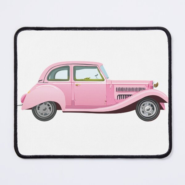 Item preview, Vintage Pink Car designed and sold by BaiYok.