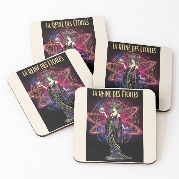 Item preview, After Erté - LA REINE DES ÉTOILES (The Queen of Stars) 2 designed and sold by elektronen.