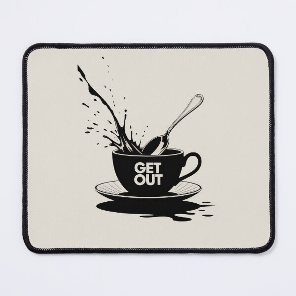 Item preview, Get Out Minimalist Fan Art Poster designed and sold by Enea Kelo.