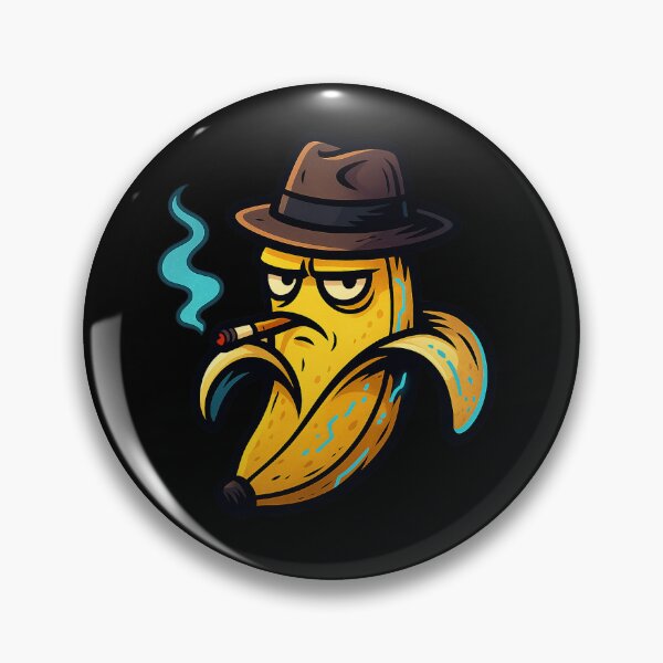 Item preview, Noir Banana – Hardboiled Detective designed and sold by KraxelZ.